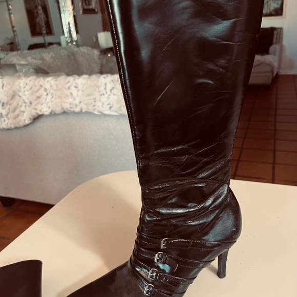 Tall Leather Boots - Picture 4 of 4